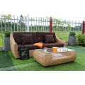 High Quality Water Hyacinth Sofa Set for Indoor Wicker Furniture